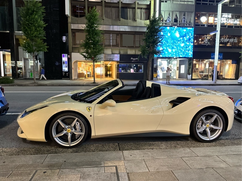 フェラーリ 488スパイダー 488スパイダー_LHD(F1DCT_3.9)