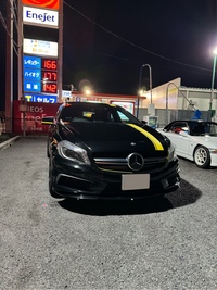 メルセデスAMG Aクラス メルセデスAMG A45 4マチック イエローカラーライン_RHD_4WD(DCT_2.0)