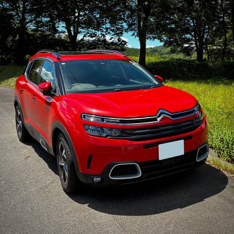 シトロエン C5 エアクロスSUV C5 エアクロス シャイン ブルーHDi ナッパレザーパッケージ装着車_RHD(EAT_2.0)