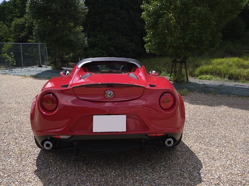 アルファロメオ 4C スパイダー 4C スパイダー_LHD(Alfa TCT_1.8)