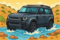 ランドローバー ディフェンダー 110 V8 P525_RHD_AWD(AT_5.0)