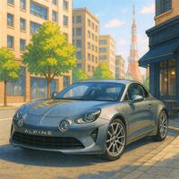 アルピーヌ A110 リネージ_LHD(DCT_1.8)