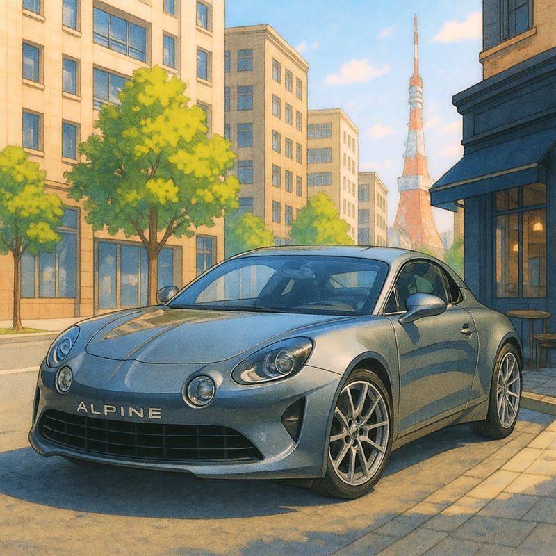 アルピーヌ A110 リネージ_LHD(DCT_1.8)