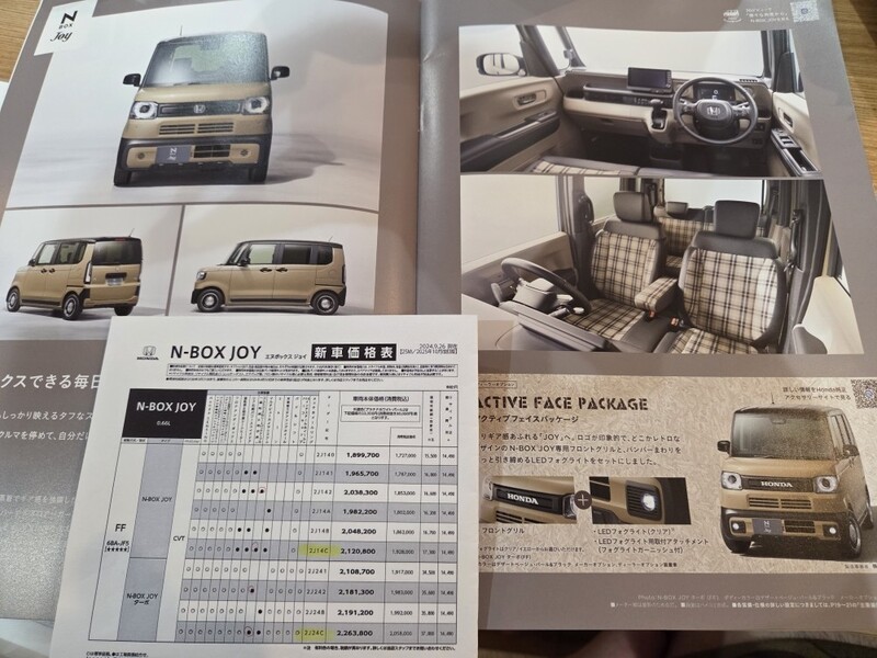 ホンダ N-BOXジョイ ターボ 2トーン(CVT_0.66)