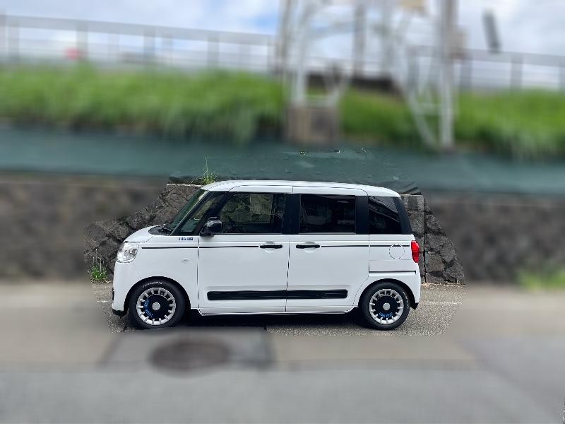 ダイハツ ムーヴキャンバス セオリーGターボ eco IDLE非装着車(CVT_0.66)