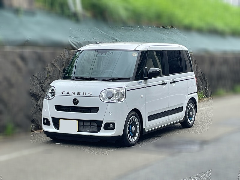 ダイハツ ムーヴキャンバス セオリーGターボ eco IDLE非装着車(CVT_0.66)