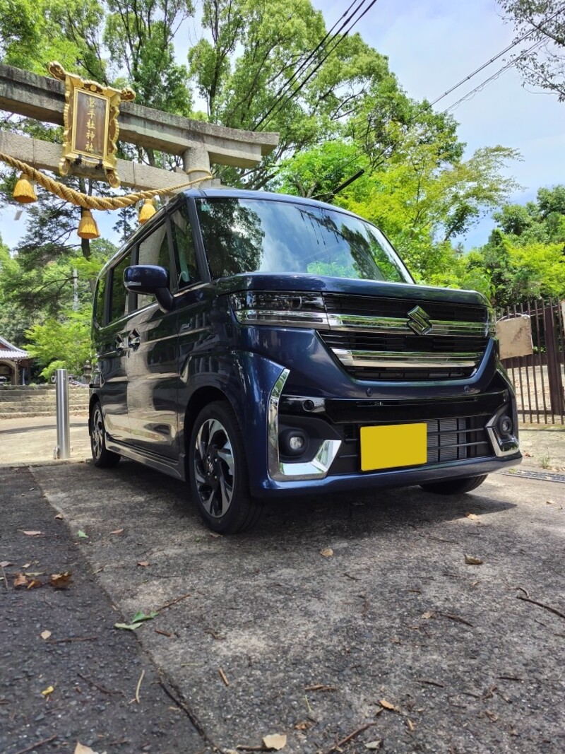 スズキ スペーシアカスタム カスタム ハイブリッド XSターボ(CVT_0.66)