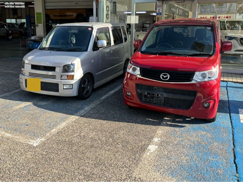 マツダ フレアカスタムスタイル HS(CVT_0.66)