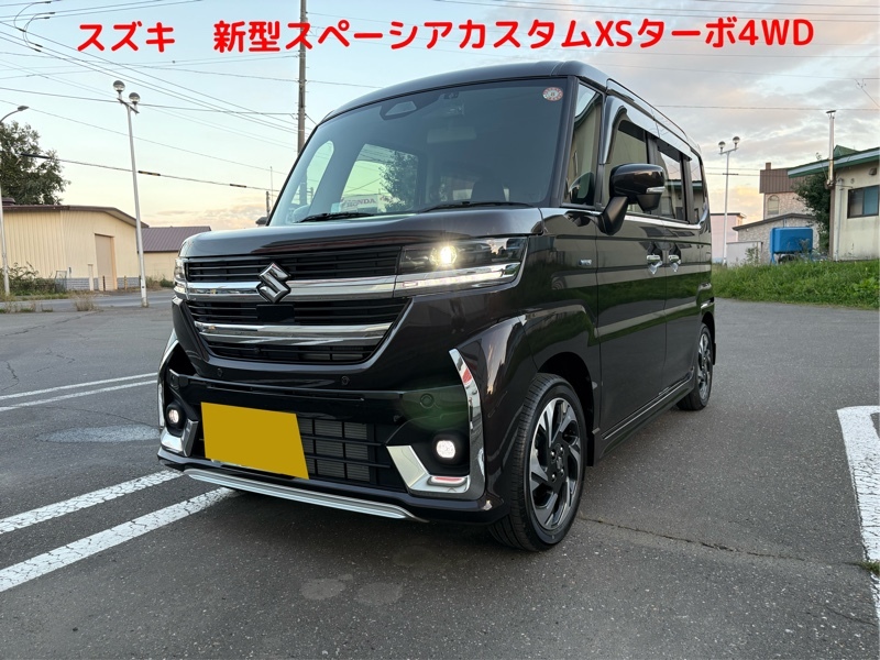 スズキ スペーシアカスタム カスタム ハイブリッド XSターボ_4WD(CVT_0.66)