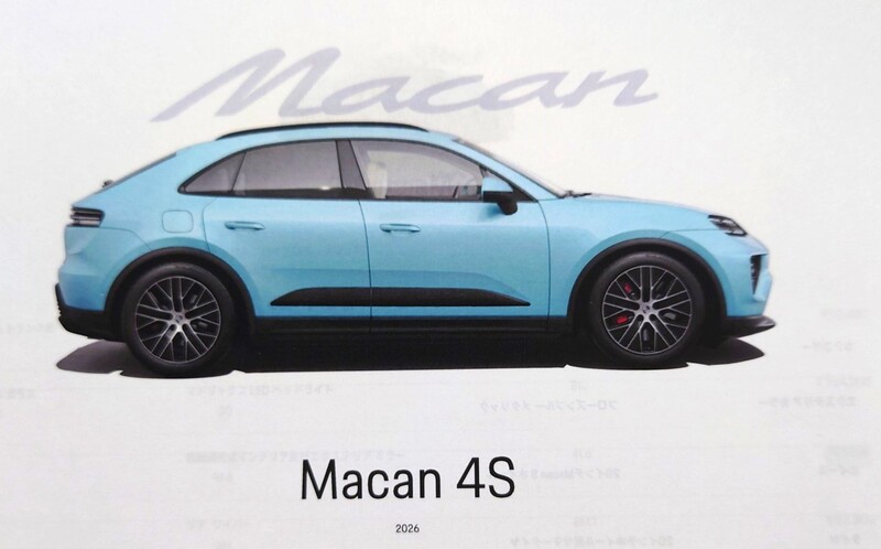 ポルシェ マカン エレクトリック マカン 4S エレクトリック_RHD_4WD(AT)