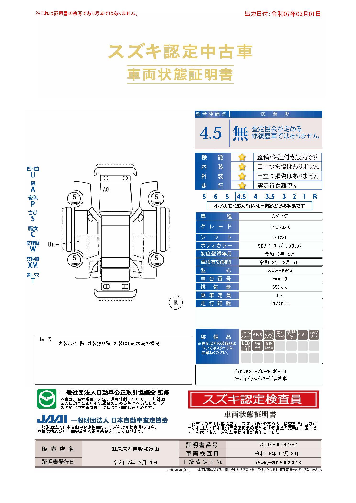 評価書