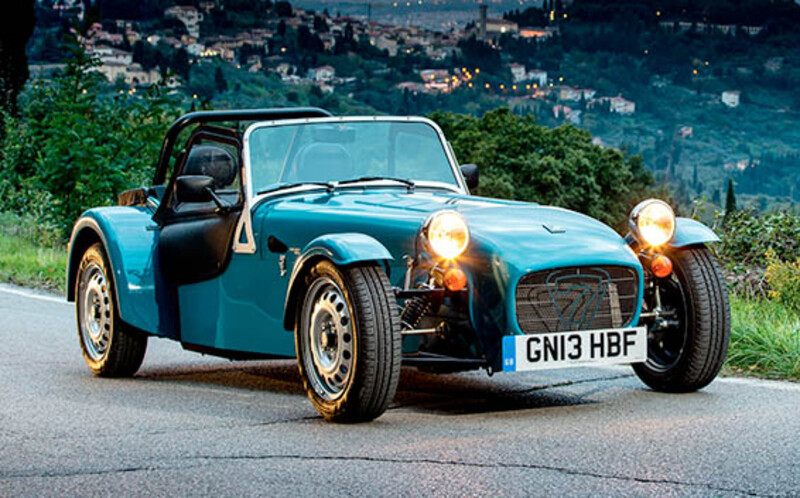 ケータハムセブン160純正ハンドル 祝納車！ ケータハム・セブン160 ウッドのステアリングとハンド