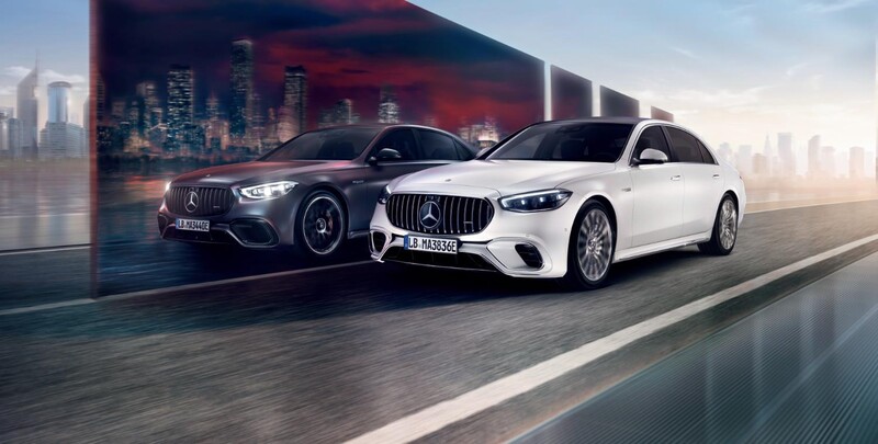 現行ベンツAMG S63/純正SクラスW223 21インチ メルセデスベンツ Sクラス、最高峰PHEV「S63 Eパフォーマンス
