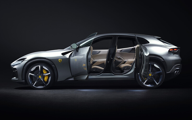 【新品未使用】Ferrari ✨Purosangue 写真カタログ5枚入り Ferrari Purosangue - Ferrari.com