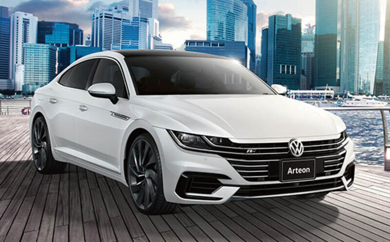 アウディVolkswagen アルテオン エレガンス ホワイト 1/18 1/18 Dealer Edition Volkswagen VW Arteon / CC (White
