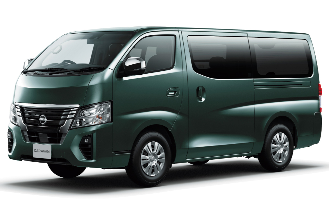 キャラバン ＮＶ３５０DX／EX用セミマット ブラックアッシュ 日産 キャラバンバン EX ロングボディ 低床_9人乗り_4ドア(M