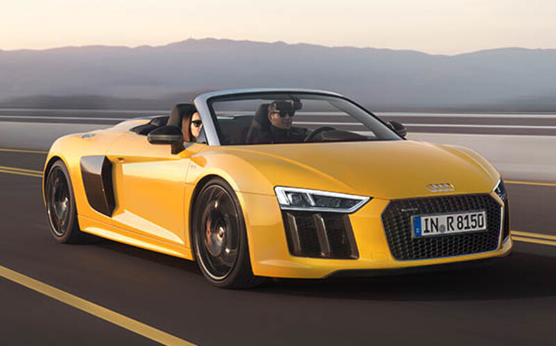アウディ R8スパイダー(2017年7月モデル) の新車情報・カタログ