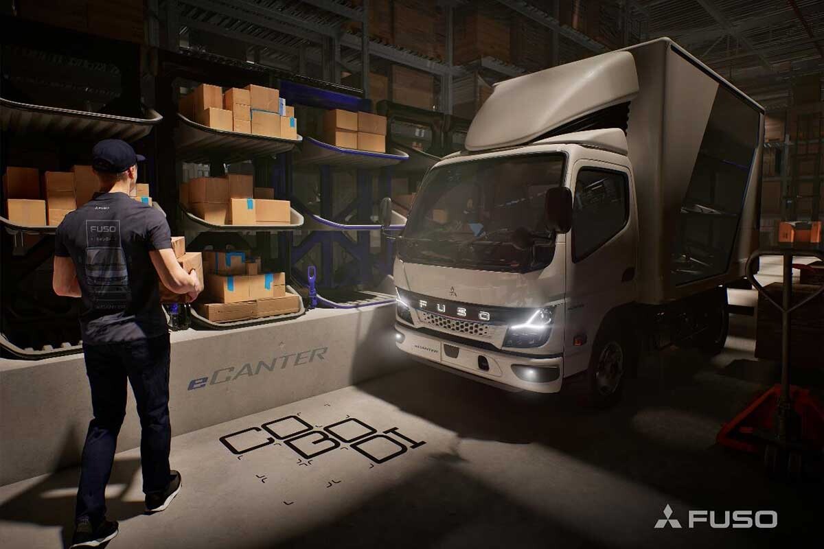 「eCanter」にスマートボディとAIを融合！ 三菱ふそうトラック・バス がJMS2025で次世代物流コンセプト「COBODI」初公開へ