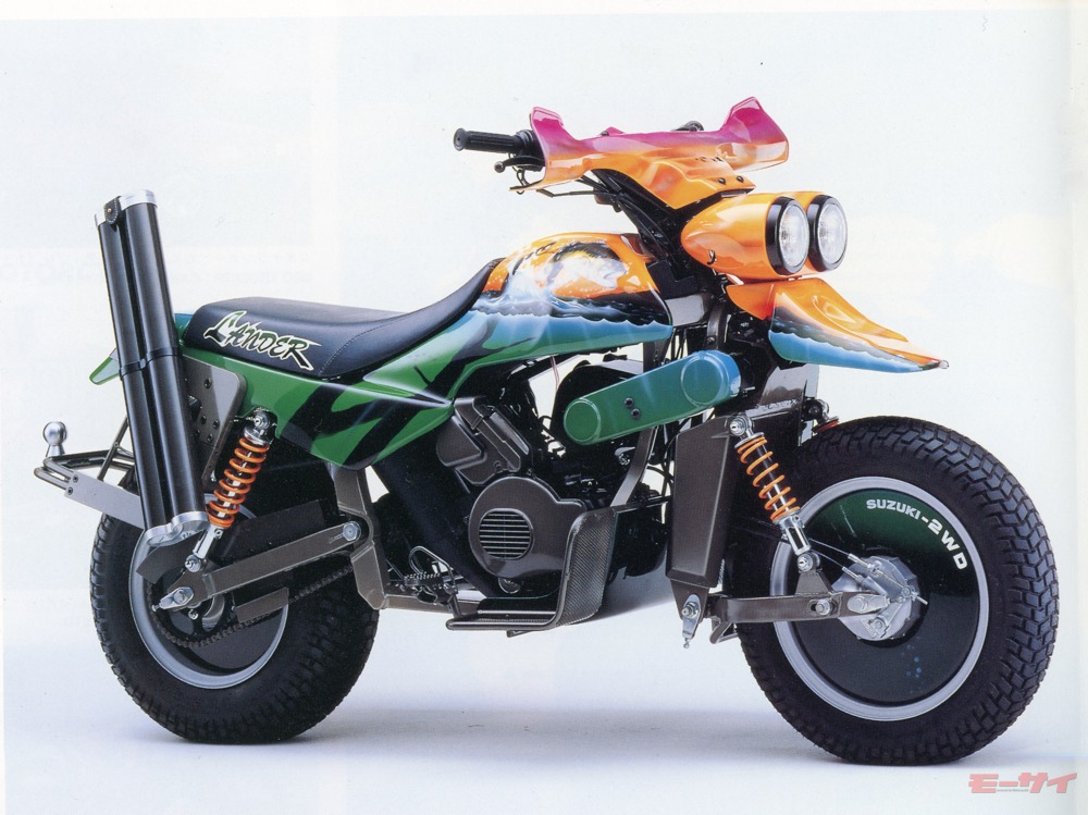 時代が早すぎた 30年前にスズキ驚異の 2wdオフロードバイク軍団 計画があった モーサイ の写真 自動車情報サイト 新車 中古車 Carview