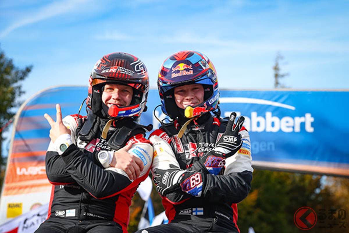 WRC2023で3年連続の三冠達成!? GRヤリスが母国凱旋の「ラリージャパン」に挑む！