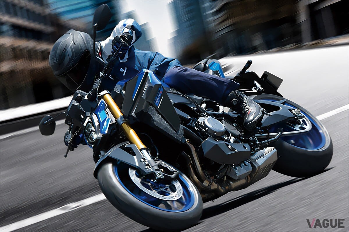 ストリートで映える「アグレッシブなデザイン」は健在！ スズキの大型スポーツネイキッド「GSX-S1000」の“新カラーリング”は力強く洗練された印象です