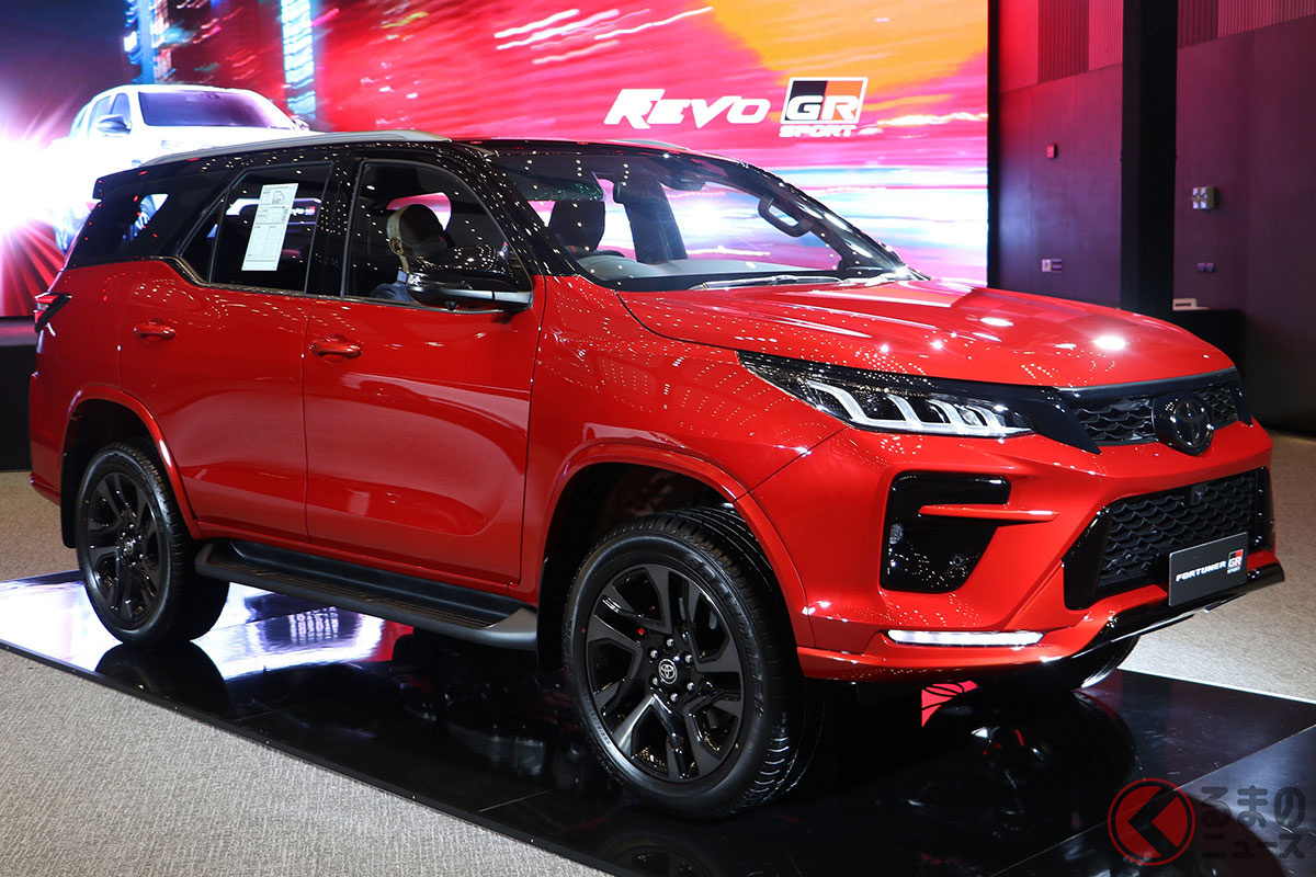 トヨタ 新型suv フォーチュナーgrスポーツ を連投 スポーツ度強調の迫力顔suvを10月下旬に比で発表か くるまのニュース 自動車情報サイト 新車 中古車 Carview