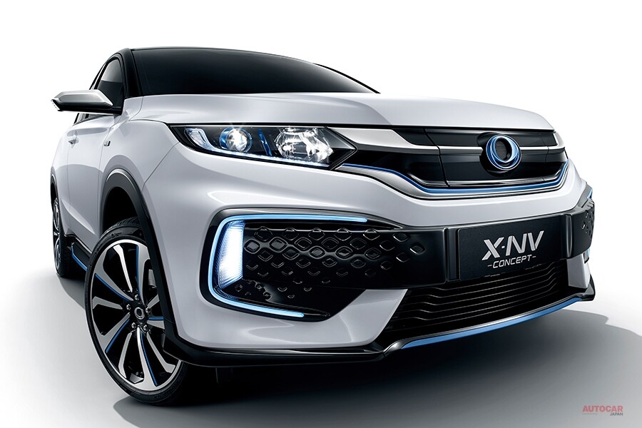 ホンダX-NV（エックスエヌブイ）コンセプト　中国専用EV、2019年後半に発売　上海ショー