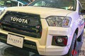 トヨタ「GRプロボックス!?」 ド迫力の「スポーティ商用車」が超カッコイイ！ “斬新ブラック顔”に仕上がった「カスタム仕様」 RIDE＋TECHが提案した“大胆モデル”とは！