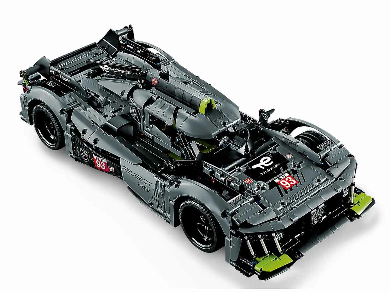 このメカメカ感がたまりません！「レゴ テクニック」シリーズに、プジョーのハイブリッド レーシングカー「9X8」が新登場！