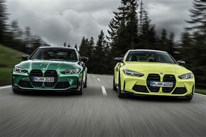 新型BMW M3・M4公開。新グリルのネオクラシックな顔や斬新なインテリアに注目＆予想価格も