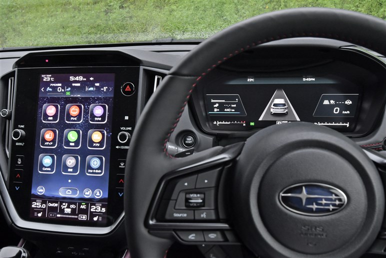 新型レヴォーグはガソリンのみ アイサイトx 35万円のハンズオフは50km H以下で作動 Carview 自動車情報サイト 新車 中古車 Carview