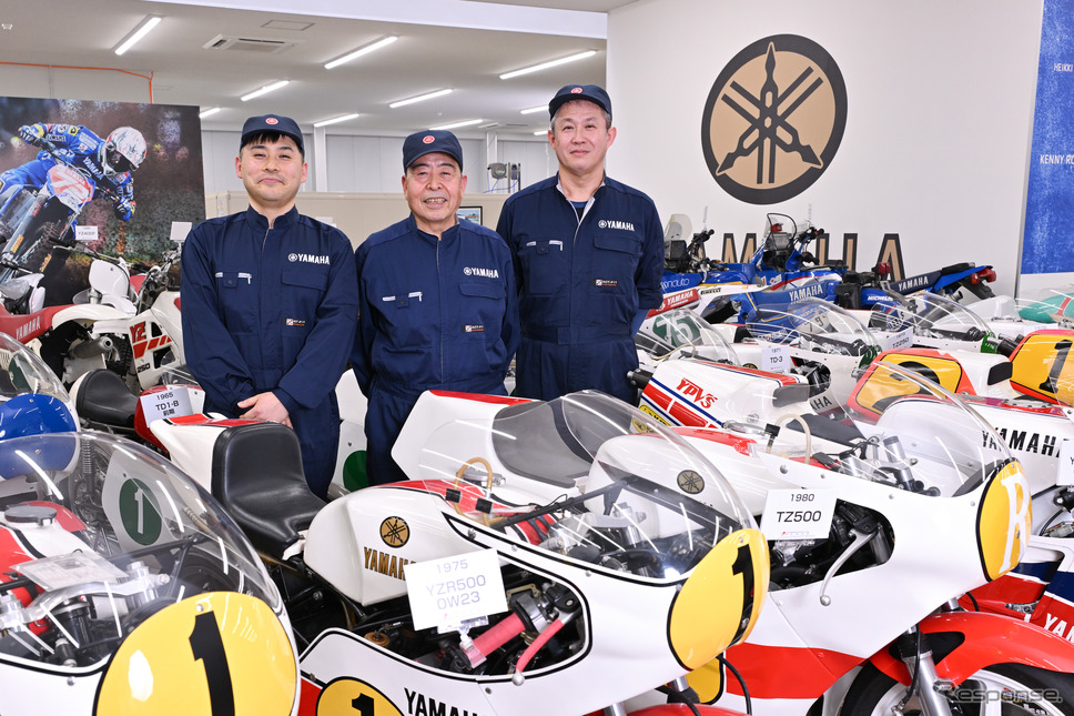 ヤマハの「聖域」に潜入！ コミュニケーションプラザの展示車両