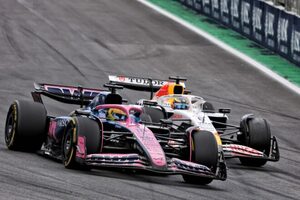 アルピーヌのガスリーが10位「ハジャーと戦い続けたレース。マシンのペースを考えれば、もう少し上に行きたかった」