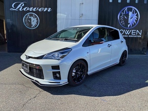 「ヴィッツGRスポーツにも力強さを！」ROWENがリップスポイラーを開発