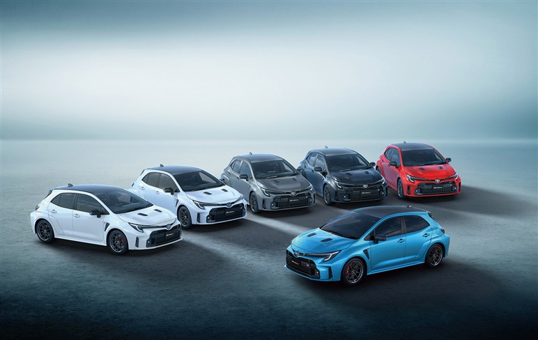 トヨタが新型GRカローラ“エボ”公開。8速AT追加、トルク大幅アップ！ 北米で今冬発売も日本導入は…？