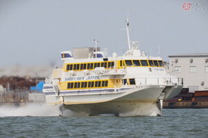 新造はもうムリ!? 海のF1「ジェットフォイル」驚異の性能と超高額すぎる現実