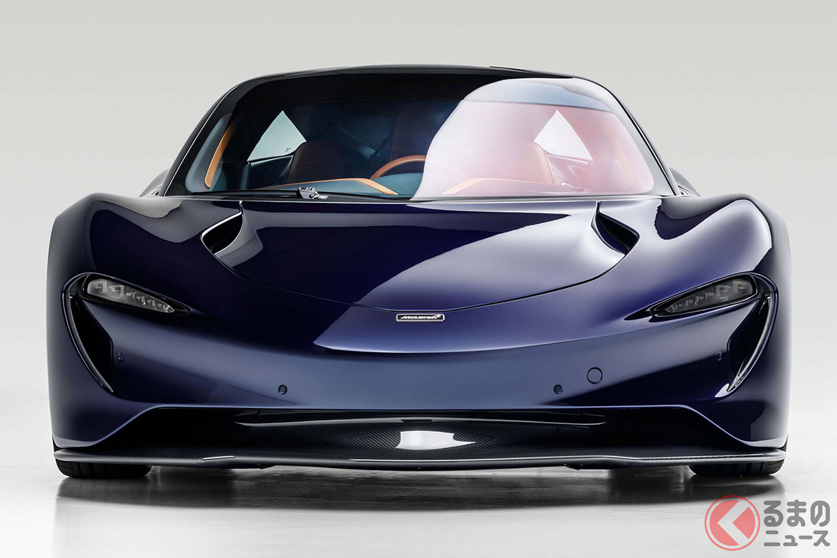 新車時2億5000万円のマクラーレン スピードテール は中古車だといくらになる くるまのニュース 自動車情報サイト 新車 中古車 Carview
