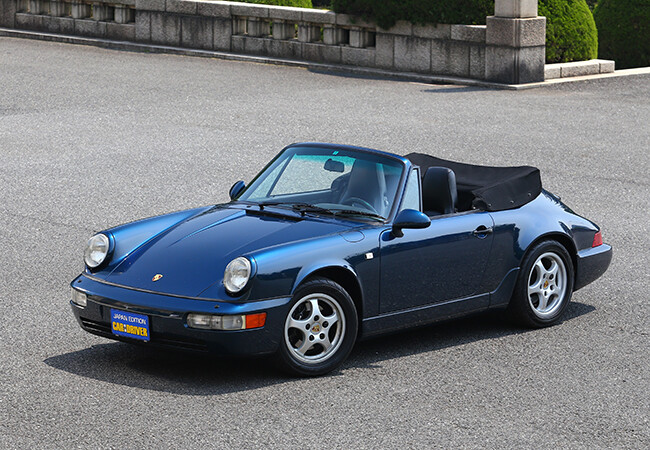 【20世紀名車】フラット6サウンドをBGMにオープンクルーズ。熟成の964、1993年ポルシェ911カレラ2カブリオレの優雅な世界