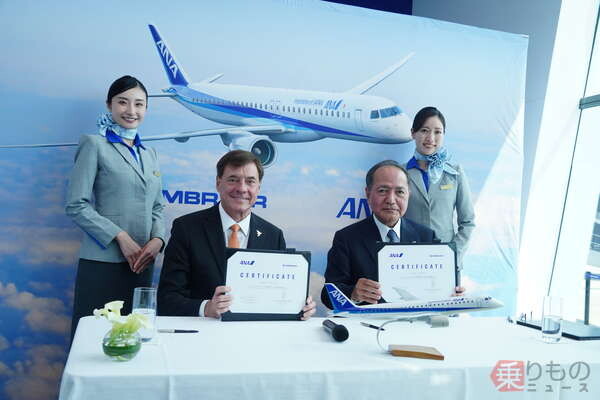 攻めた！ ANAが「初導入の新型機」相次ぎ購入！ 既存機も増強し「77機イッキ買い」…その内訳は？
