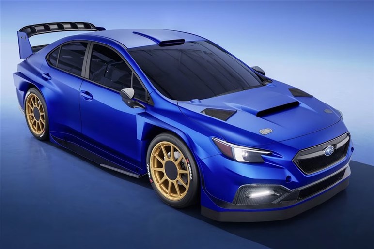 【STI復活なるか？】スバルモータースポーツUSAが披露したWRXの新レンダリングにファン熱視線