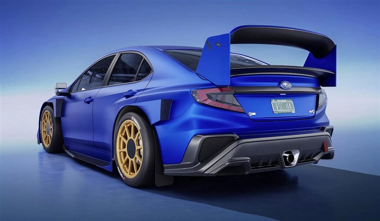 【STI復活なるか？】スバルモータースポーツUSAが披露したWRXの新レンダリングにファン熱視線