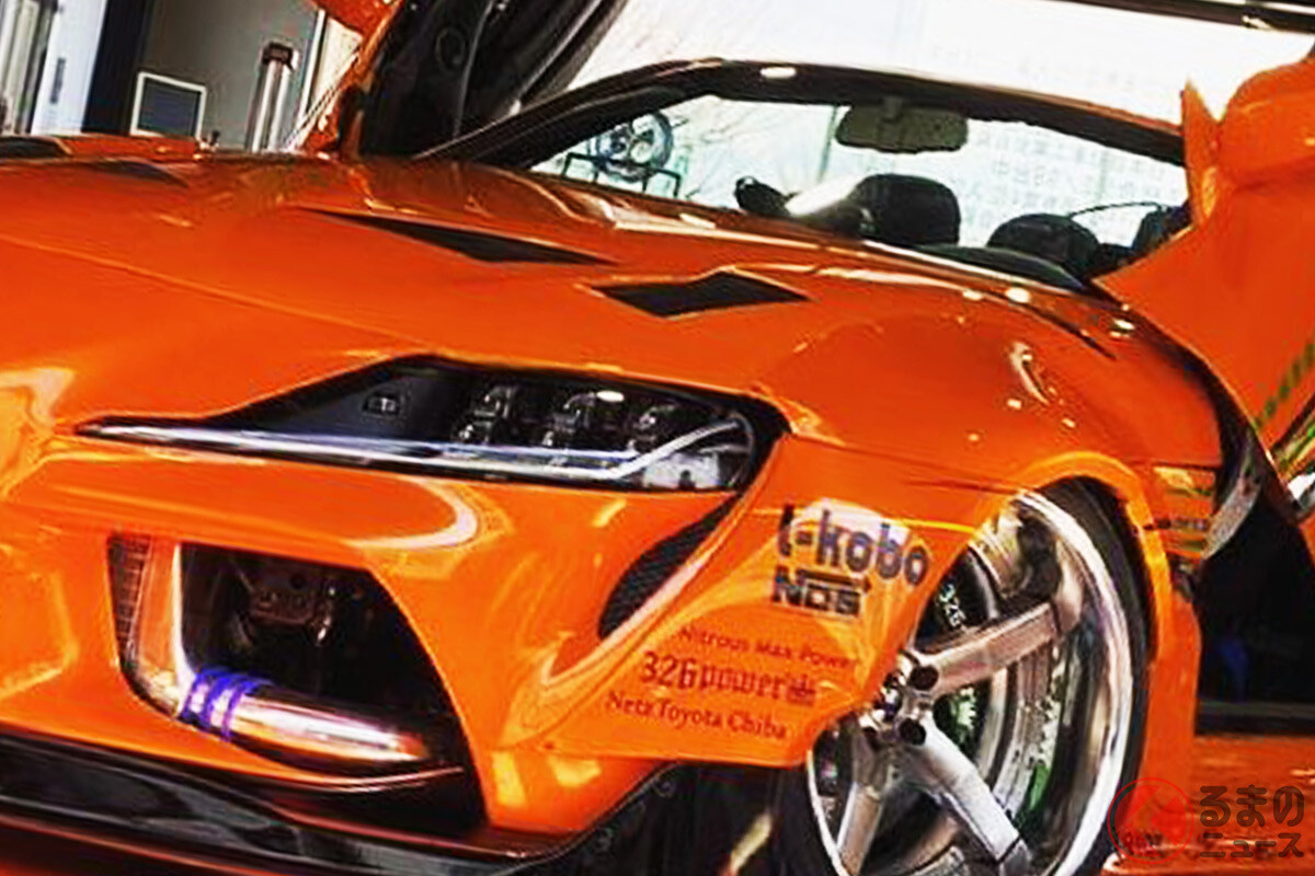 究極のトヨタ「スープラ・オープン」爆誕！ 跳ね上げドアが超絶カッコいい特別なモデルとは