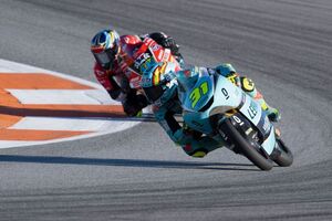 Moto3バレンシア決勝｜古里太陽、Moto3卒業レースで3位！　フェルナンデスがキャリア初優勝