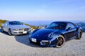 おもしろレンタカーにポルシェ911ターボカブリオレ＆メルセデス・ベンツSL350が登場！