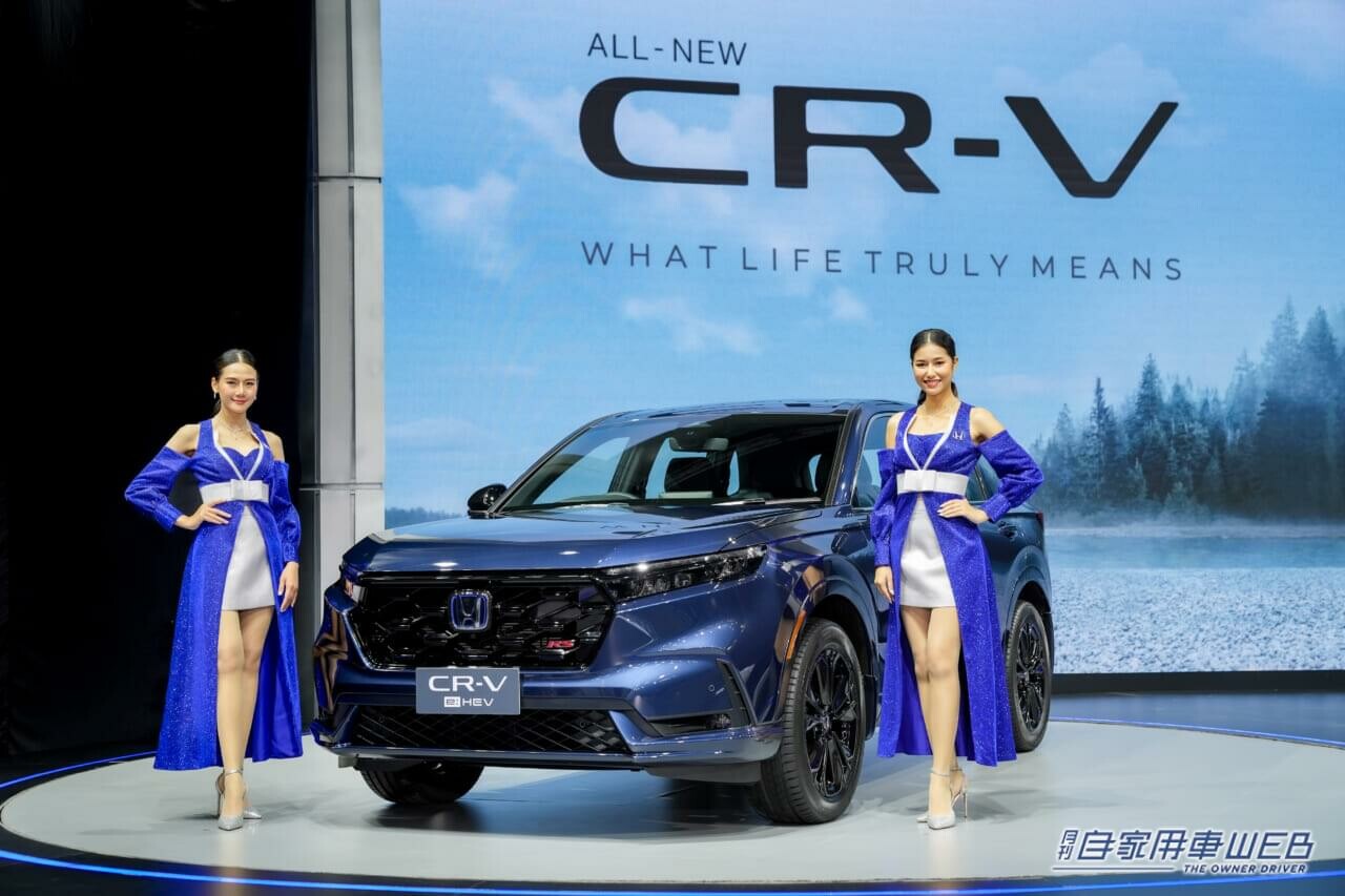 タイで右ハンドル新型CR-V爆誕！　1.5Lターボ＆e:HEVを設定。それでも日本導入は無し!？
