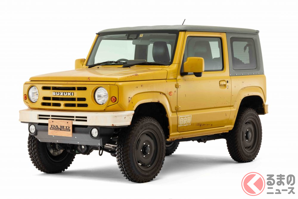 新型ジムニーがレトロ調に大変身 初代フェイスにイメチェン可能なパーツが登場 くるまのニュース 自動車情報サイト 新車 中古車 Carview