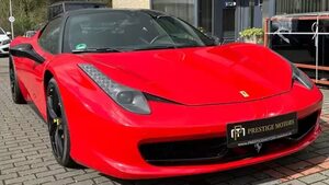 【この458なんぼ？】ドイツで最も安い「フェラーリ 458 イタリア」他の458よりもかなり安い　その理由は？もちろん走行距離だ！
