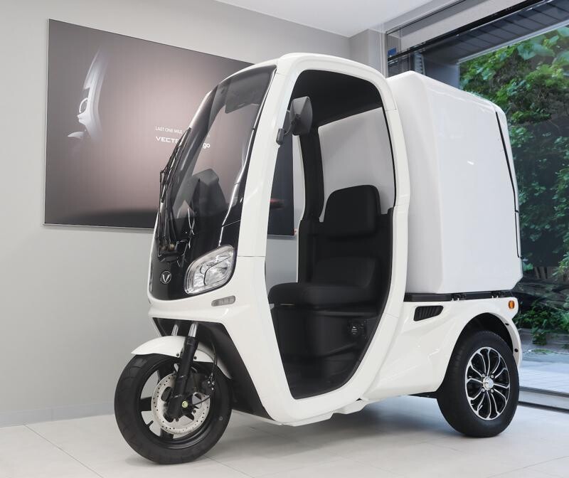 非公開: 【VECTRIX】バッテリー交換式小型商用EV「I-Cargo」市販モデルを10/1に発売！