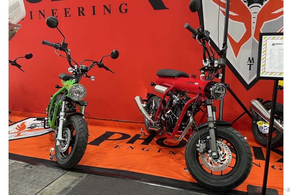453. 動画あり PHOENIX ガンナー50 希少 綺麗 原付 バイク 50cc 車体