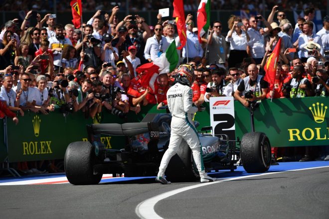 接触事故のハミルトン、最後方から2位「マシンのダメージが本当に心配だった」：F1イギリスGP日曜